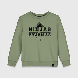 Детский свитшот Ninjas In Pyjamas