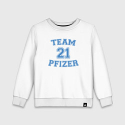 Детский свитшот Team Pfizer