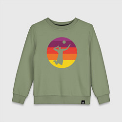 Детский свитшот Мой волейбол