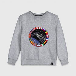 Детский свитшот Космическая станция