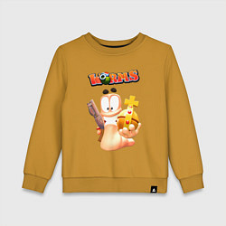 Детский свитшот Worms-3D