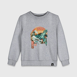 Детский свитшот Черепаха Япония