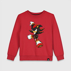 Свитшот хлопковый детский SonicSW, цвет: красный