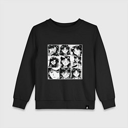 Детский свитшот Такая разная Мисато Сан Евангелион