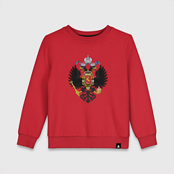 Детский свитшот Черный орел Российской империи