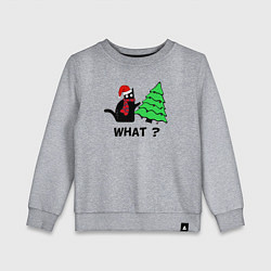 Детский свитшот Кот и Новый Год