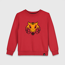 Детский свитшот Тигр логотип