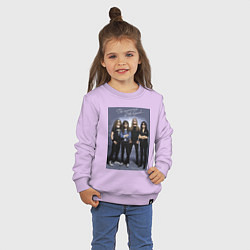 Свитшот хлопковый детский Ты помнишь, как всё начиналось?, цвет: лаванда — фото 2