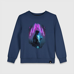 Детский свитшот ДЖИНКС, ЛИГА ЛЕГЕНД ARCANE JINX