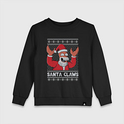 Детский свитшот ЗОЙДБЕРГ КЛАУС, SANTA CLAWS ФУТУРАМА