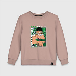 Детский свитшот Ван-Пис One Piece, Зоро Ророноа Zoro Roronoa с над