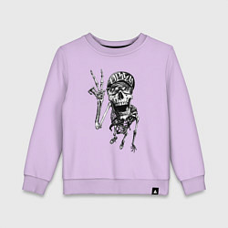 Детский свитшот Skeleton dude