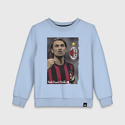 Детский свитшот Paolo Cesare Maldini - Milan, captain