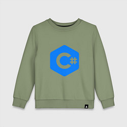 Детский свитшот Язык программирования C Sharp