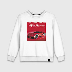 Детский свитшот Alfa Romeo - красная мечта!