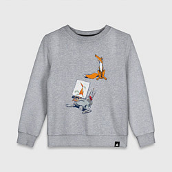 Детский свитшот Художник так видит