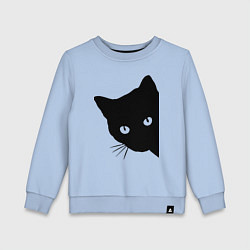 Детский свитшот Всё тот же чёрный котяра!