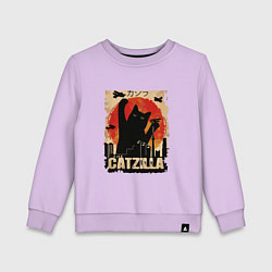 Детский свитшот Котзилла 0001