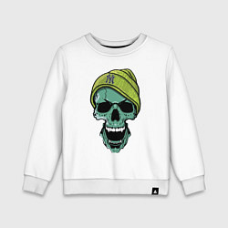 Детский свитшот New York Yankees Cool skull