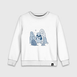 Детский свитшот Маленький маг-друид