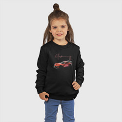 Свитшот хлопковый детский Mazda Concept, цвет: черный — фото 2