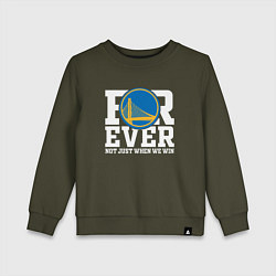 Детский свитшот Golden State Warriors FOREVER NOT JUST WHEN WE WIN