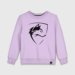 Детский свитшот Wolf Emblem Jaw