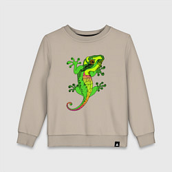 Детский свитшот Ящерица Lizard