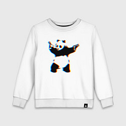 Детский свитшот Banksy Panda with guns - Бэнкси