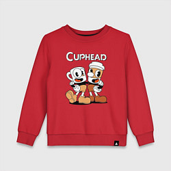 Детский свитшот Cuphead 2 чашечки