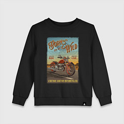 Детский свитшот Born to be wild!