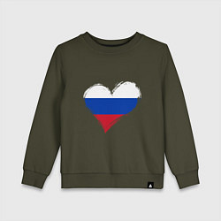 Детский свитшот Russian Heart