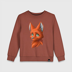 Детский свитшот Милая лисичка Cute fox