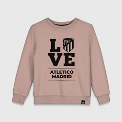 Детский свитшот Atletico Madrid Love Классика