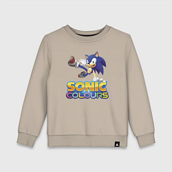Детский свитшот Sonic Colours Hedgehog Video game