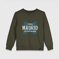Детский свитшот Team Madrid
