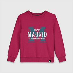 Детский свитшот Team Madrid