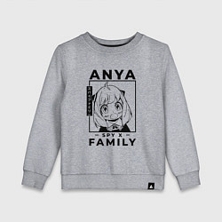Детский свитшот Семья Шпиона Аня Форджер Spy x Family