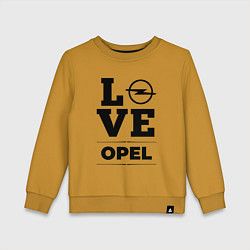 Детский свитшот Opel Love Classic