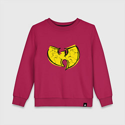 Свитшот хлопковый детский Style Wu-Tang, цвет: маджента