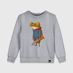 Детский свитшот Лягушачий прЫнц