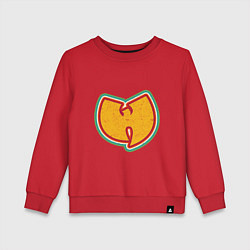 Свитшот хлопковый детский Wu-Tang Colors, цвет: красный