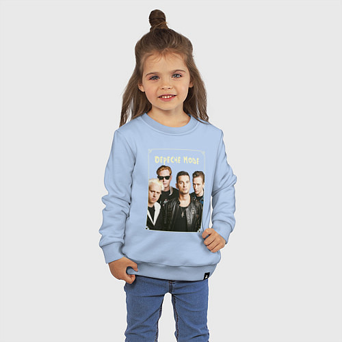 Детский свитшот Keep Calm and Enjoy the Silence - Depeche Mode / Мягкое небо – фото 3