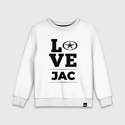 Детский свитшот JAC Love Classic