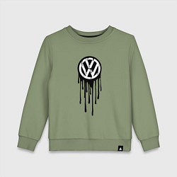 Детский свитшот Volkswagen - art logo