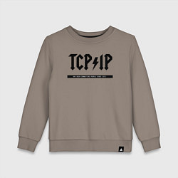 Детский свитшот TCPIP Connecting people since 1972