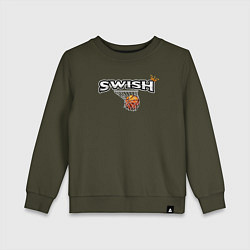 Детский свитшот Swish King