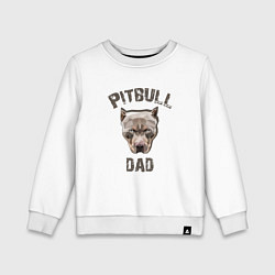 Детский свитшот Pitbull dad