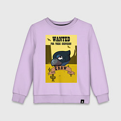 Детский свитшот Wanted Crow