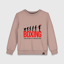 Детский свитшот Boxing evolution